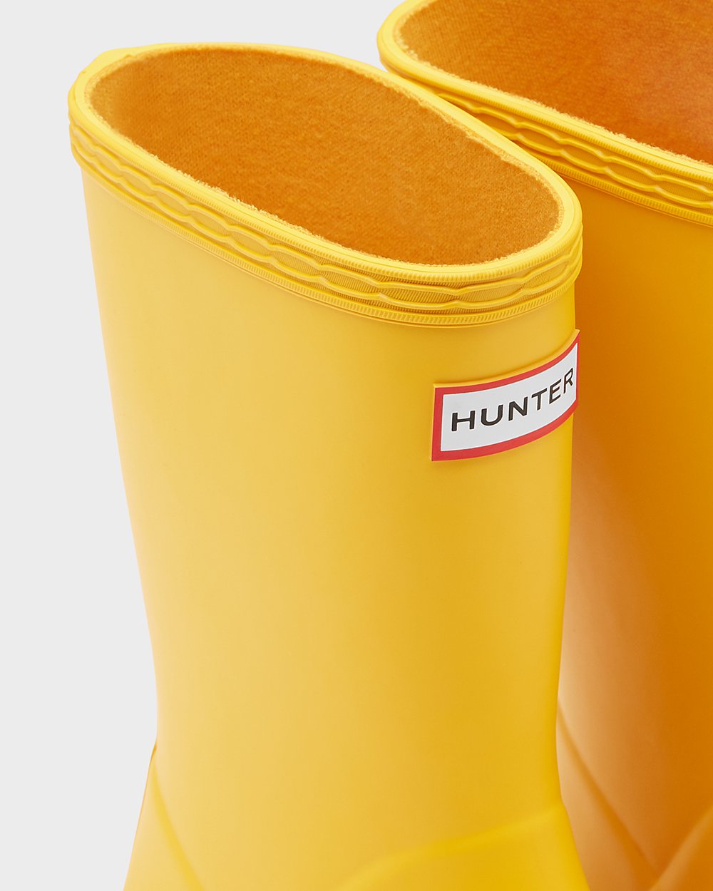 Kids Hunter Original First Classic | Rain Boots Yellow | NZ-54208-AVZR